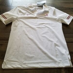 NIKE Alabama Football Coach Windbreaker Jacket White Men Medium 0324